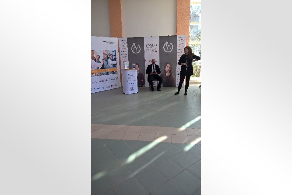 l'organisation de la conférence CORP