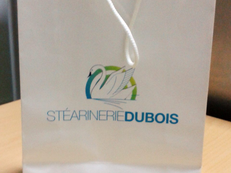 Sac en papier Stéarinerie Dubois