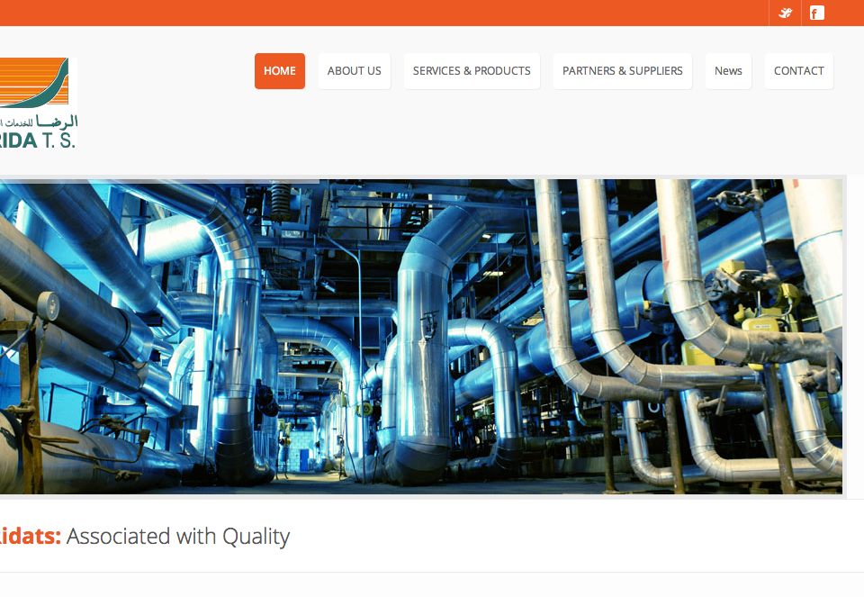Site web Rida TS