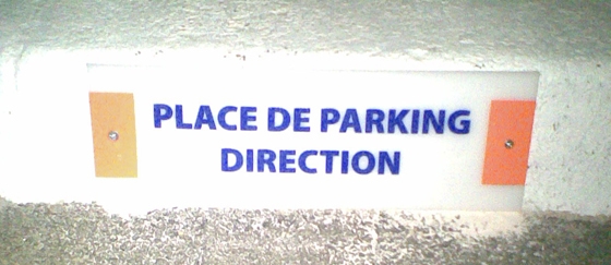 Identifiant parking pour Mecahers Aerospace