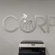 enseigne logo découpé CORP