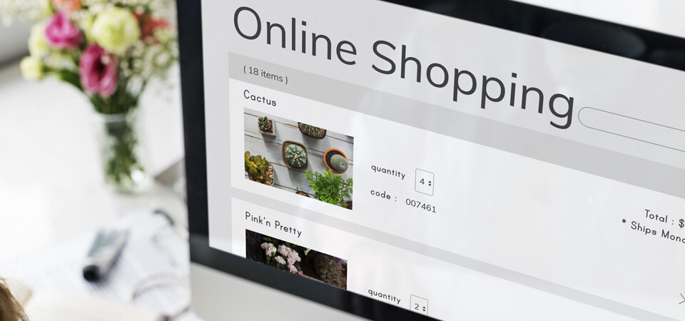 site web E-commerce