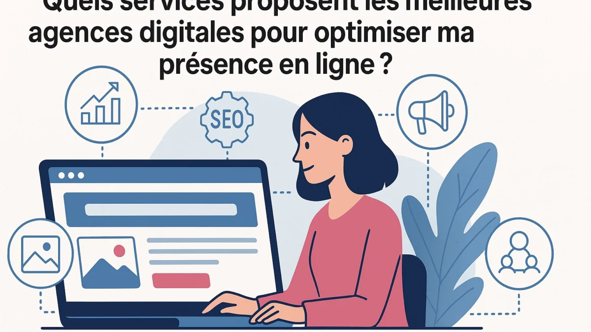 Quels services proposent les meilleures agences digitales pour optimiser ma présence en ligne ?