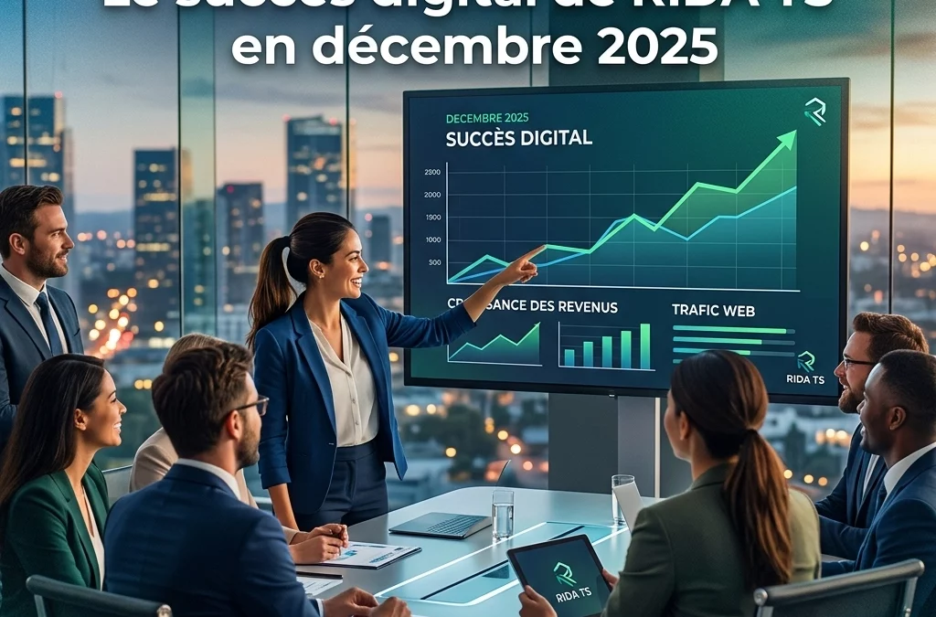 Bilan de fin d'année : Le succès digital de RIDA TS en décembre 2025