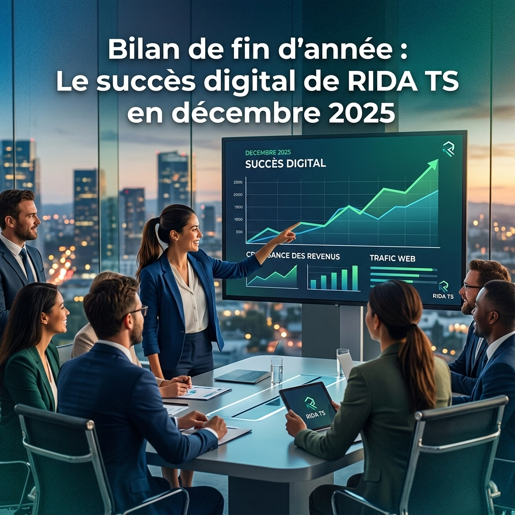 Bilan de fin d'année : Le succès digital de RIDA TS en décembre 2025