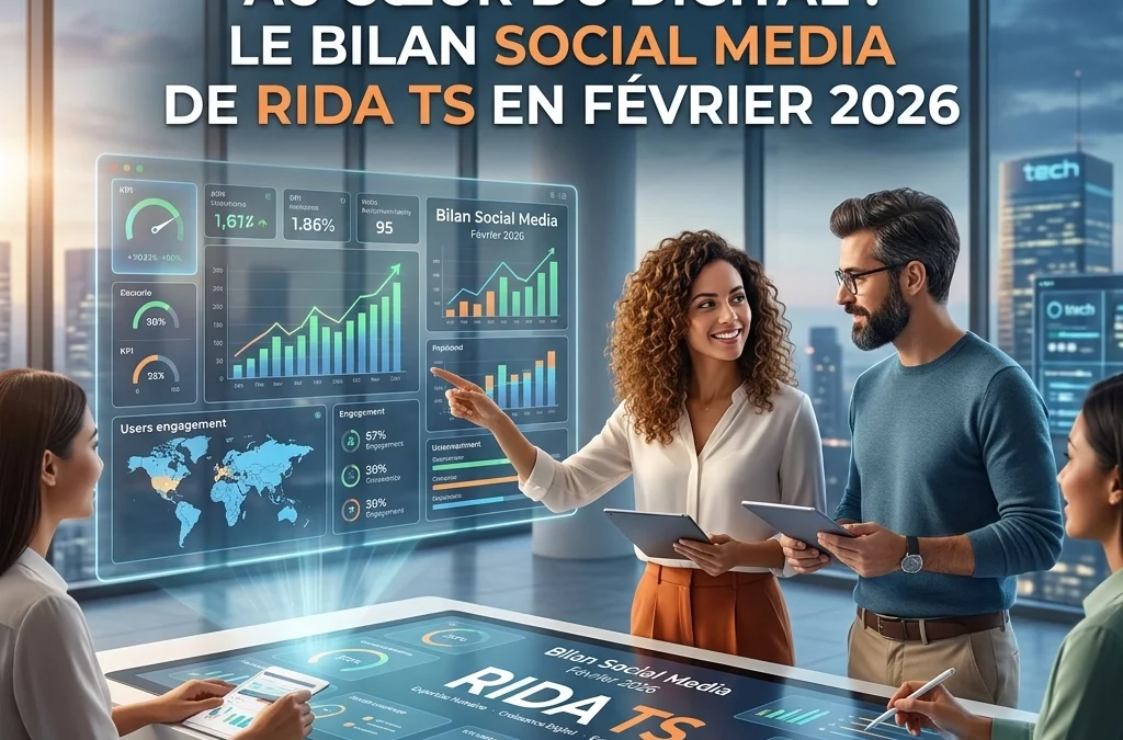 L’expertise humaine au cœur du digital : Le bilan social media de RIDA TS en février 2026