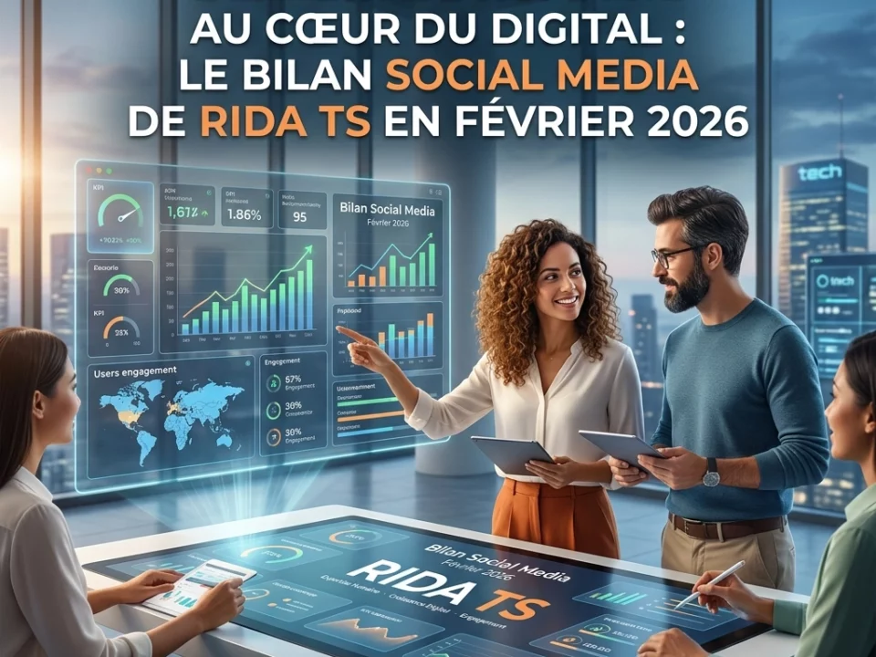 L’expertise humaine au cœur du digital : Le bilan social media de RIDA TS en février 2026