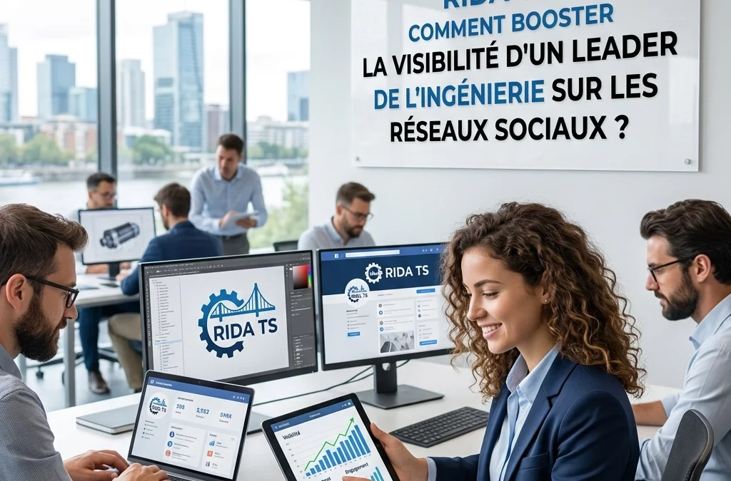 RIDA TS : Comment booster la visibilité d'un leader de l'ingénierie sur les réseaux sociaux ?