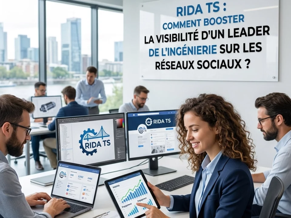 RIDA TS : Comment booster la visibilité d'un leader de l'ingénierie sur les réseaux sociaux ?