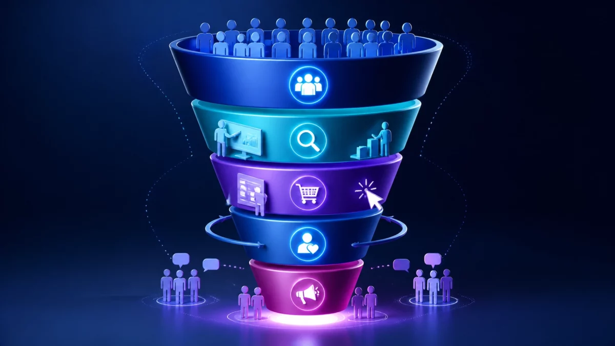 Marketing Funnel : Les 5 Étapes pour Transformer vos Prospects en Clients Fidèles